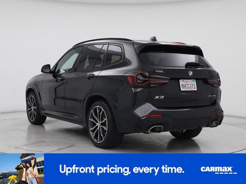 Black 2022 BMW X3 XDrive30i