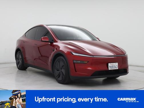 Red 2026 Tesla Model Y Long Range
