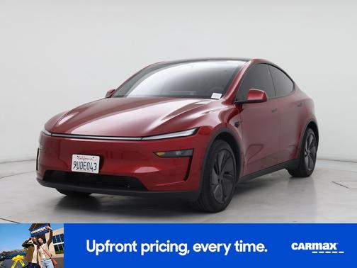 Red 2026 Tesla Model Y Long Range