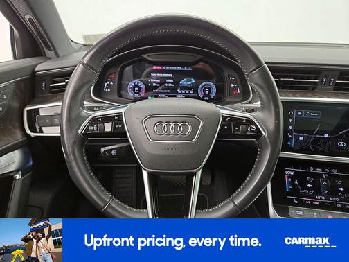 Black 2021 Audi A6 Premium