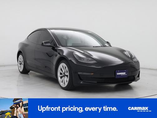 Black 2022 Tesla Model 3 Long Range