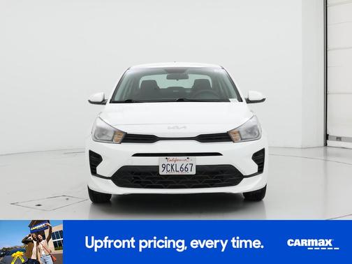 White 2022 Kia Rio S