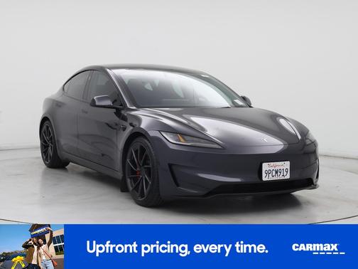 Gray 2024 Tesla Model 3 Performance