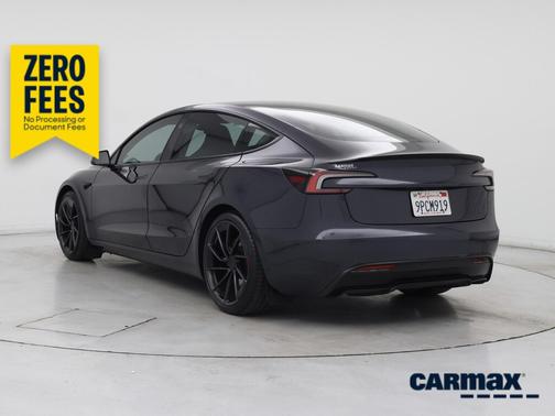 Gray 2024 Tesla Model 3 Performance