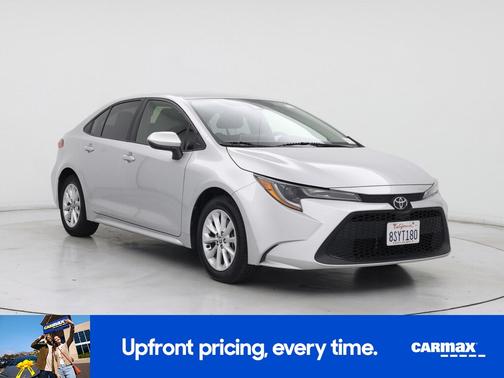Silver 2021 Toyota Corolla LE