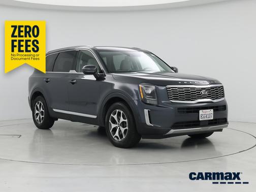 Gray 2020 Kia Telluride EX