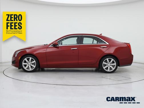 Red 2014 Cadillac ATS Luxury
