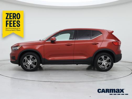 Red 2021 Volvo XC40 T4 Inscription