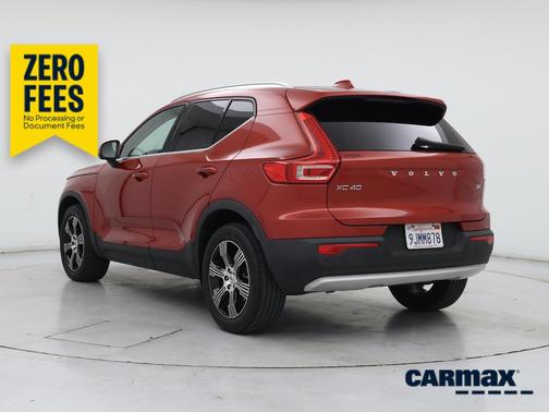 Red 2021 Volvo XC40 T4 Inscription