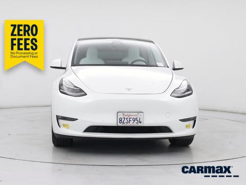 White 2022 Tesla Model Y Long Range