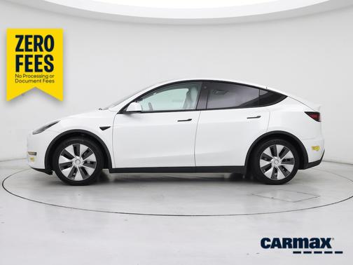 White 2022 Tesla Model Y Long Range
