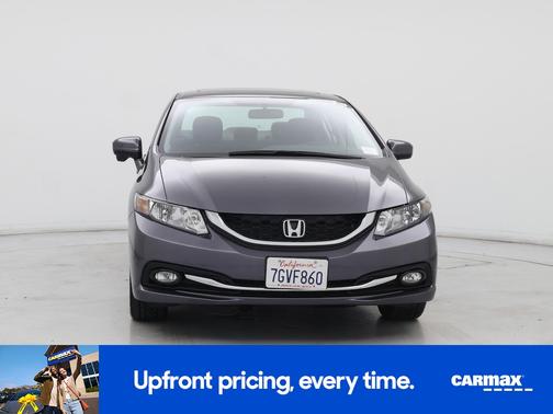Gray 2014 Honda Civic EX-L