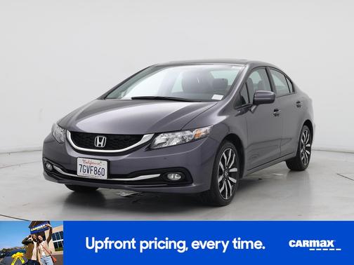 Gray 2014 Honda Civic EX-L