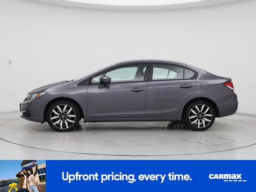 Gray 2014 Honda Civic EX-L