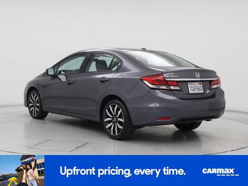 Gray 2014 Honda Civic EX-L