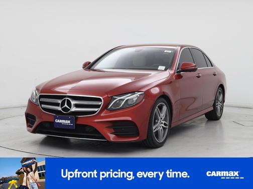 Burgundy 2019 Mercedes-Benz E-Class