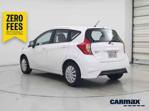 White 2017 Nissan Versa Note S Plus