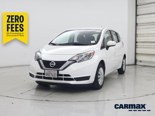 White 2017 Nissan Versa Note S Plus