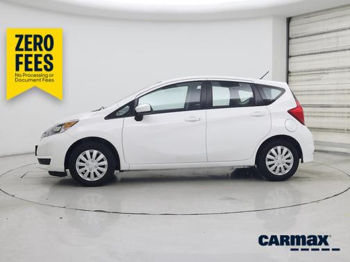 White 2017 Nissan Versa Note S Plus