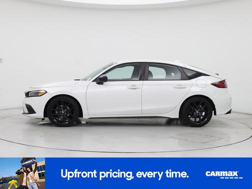 White 2023 Honda Civic Sport