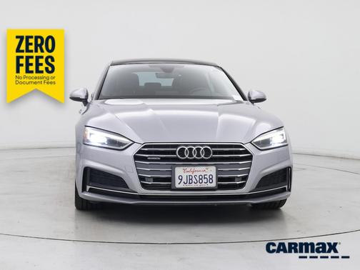 Silver 2018 Audi A5 Premium Plus