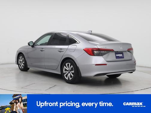 Silver 2024 Honda Civic LX