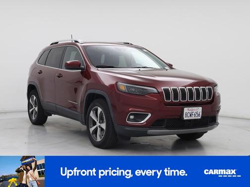 Red 2019 Jeep Cherokee Limited