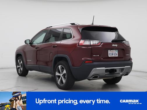 Red 2019 Jeep Cherokee Limited