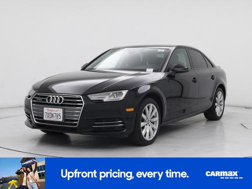 Black 2017 Audi A4 Premium