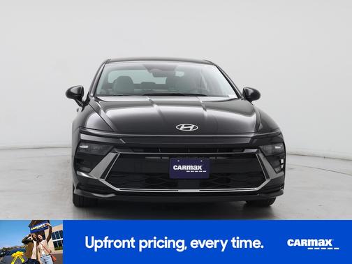 Black 2025 Hyundai SONATA SEL
