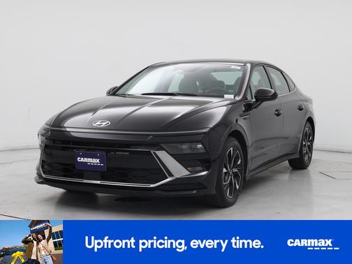 Black 2025 Hyundai SONATA SEL