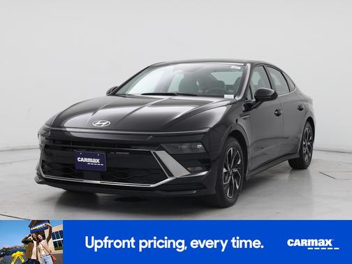 Black 2025 Hyundai SONATA SEL