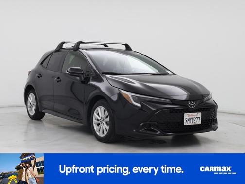 Black 2025 Toyota Corolla Hatchback SE