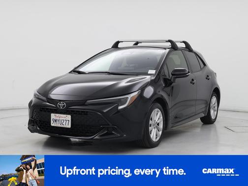 Black 2025 Toyota Corolla Hatchback SE