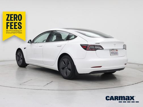 White 2019 Tesla Model 3 Standard Range