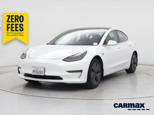 White 2019 Tesla Model 3 Standard Range