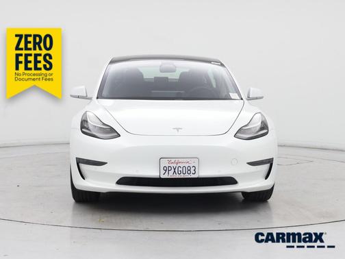 White 2019 Tesla Model 3 Standard Range