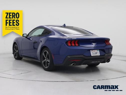 Blue 2024 Ford Mustang Ecoboost