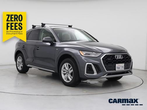 Gray 2022 Audi Q5 S-Line Premium