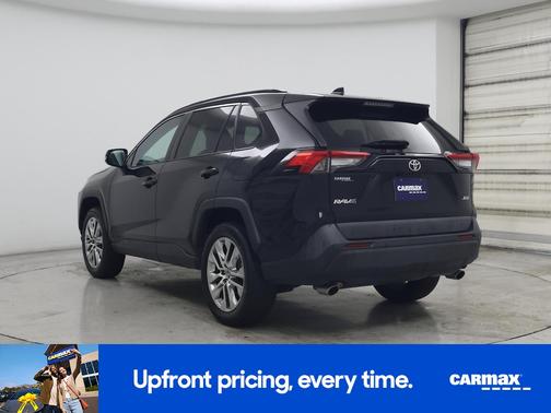 Blue 2021 Toyota RAV4 XLE Premium