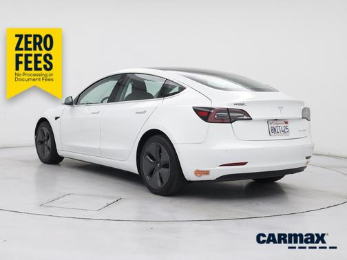 White 2020 Tesla Model 3 Long Range