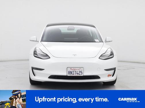 White 2020 Tesla Model 3 Long Range