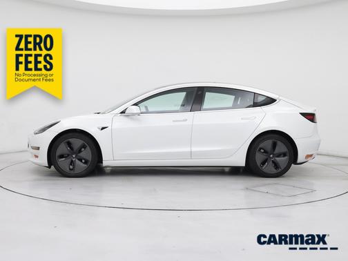 White 2020 Tesla Model 3 Long Range