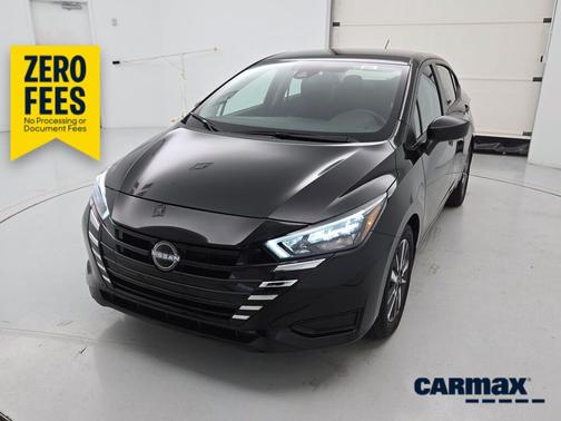 Black 2025 Nissan Versa S