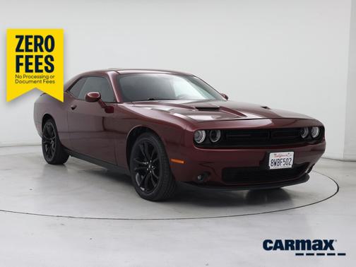 Red 2018 Dodge Challenger SXT Plus