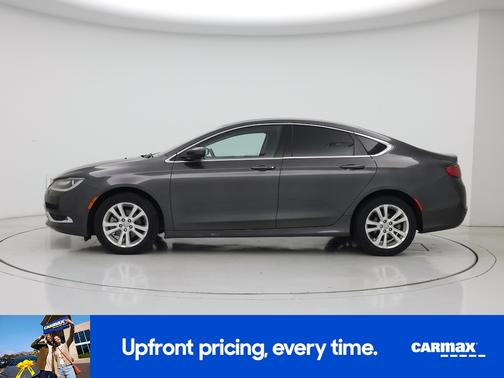 Gray 2016 Chrysler 200 Limited