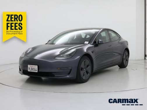 Gray 2023 Tesla Model 3 Long Range