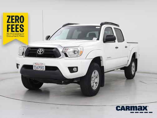 White 2014 Toyota Tacoma Prerunner