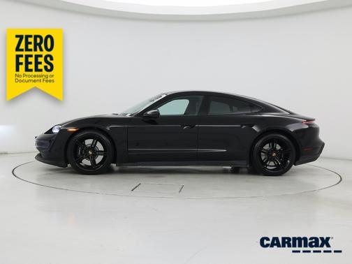 Black 2021 Porsche Taycan 4S