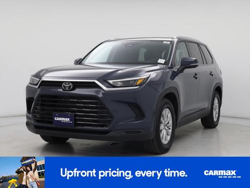 Blue 2025 Toyota Grand Highlander LE